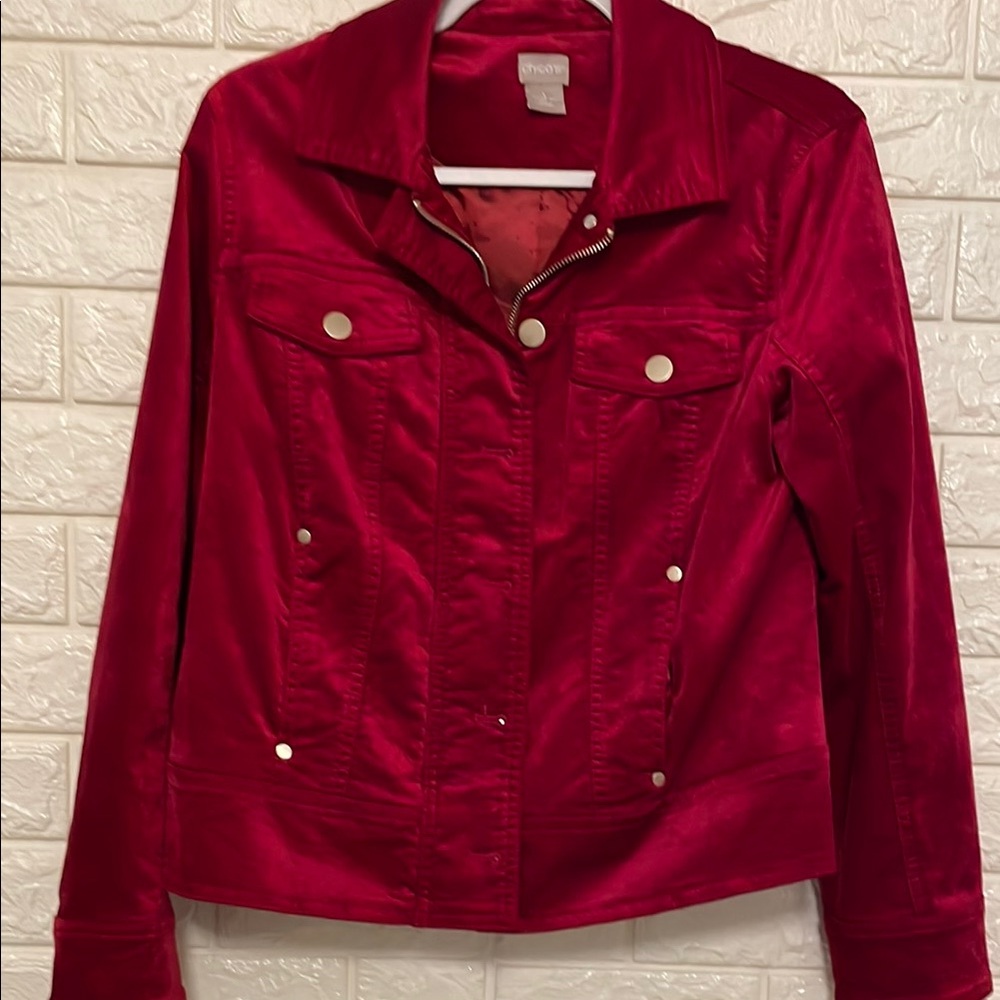 Chico's Red Women's Jacket
